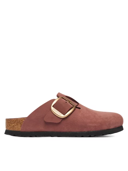 Birkenstock Чехли Boston Big Buckle Tonal розов