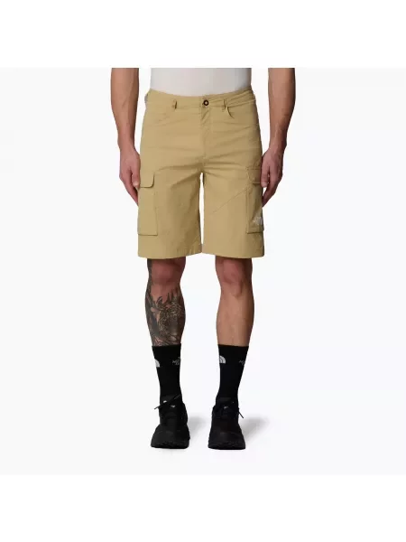 Spodenki trekkingowe The North Face Exploration Cargo khaki stone zielone