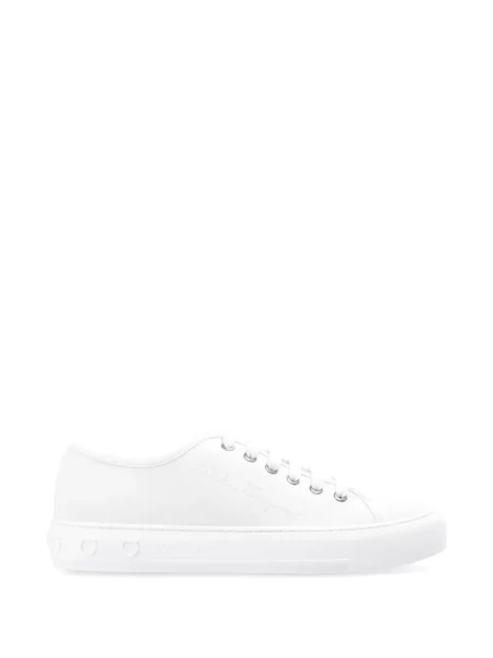Sneakerși Ferragamo din canvas alb