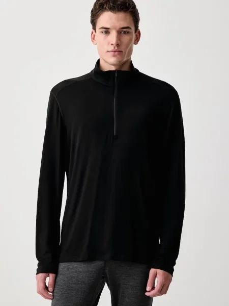 Icebreaker longsleeve termoaktywny Oasis czarna