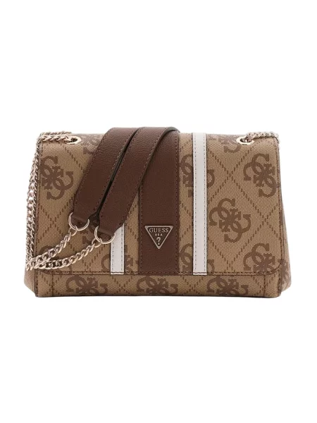 Guess torebka crossbody NOELLE brązowa