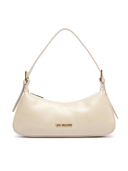 Torebka Love Moschino skórzana beżowa
