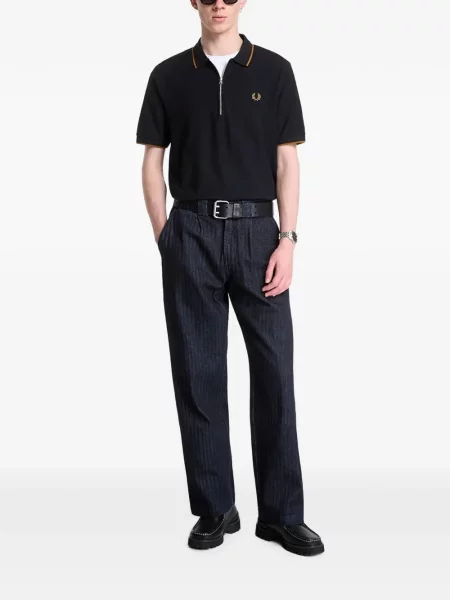 Tricou polo Fred Perry negru