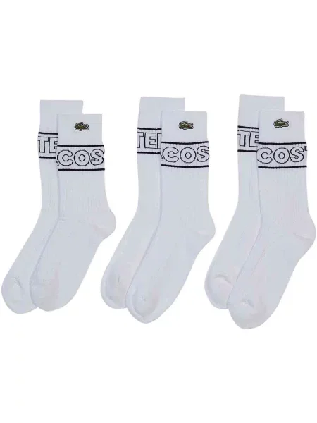 Ponožky Lacoste biela