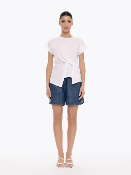 Tricou Connect Me' alb