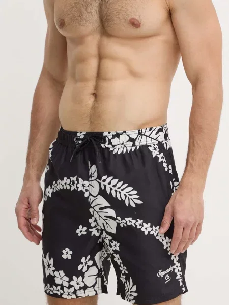 Плувни шорти Superdry черно