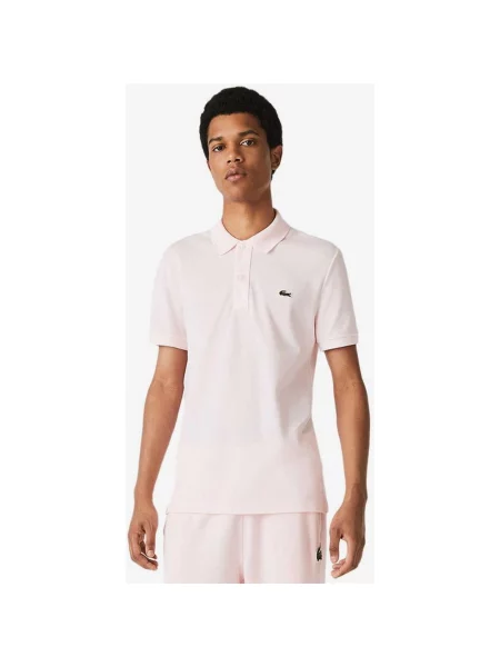 Koszulka polo z krótkim rękawem Lacoste Slim Fit XS różowa