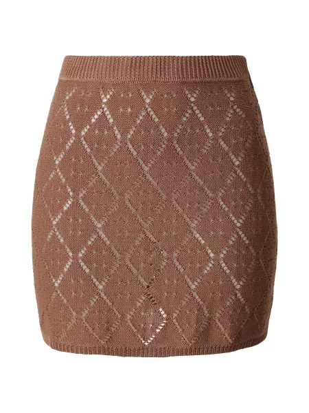 MYLAVIE by Sarah Harrison Sukňa Crochet skirt' hnedá