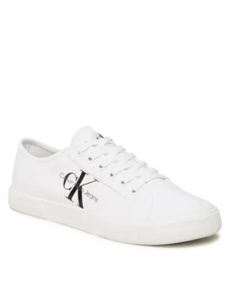Calvin Klein Jeans Tenisky Essential Vulcanized 1 biela