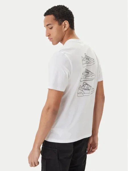 Reebok Tricou Greyson alb