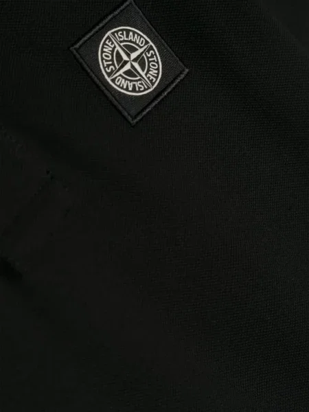 Koszulka polo dziecięca Stone Island czarna