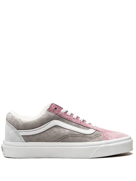 Sneakerși Vans Old Skool din piele de căprioară roz