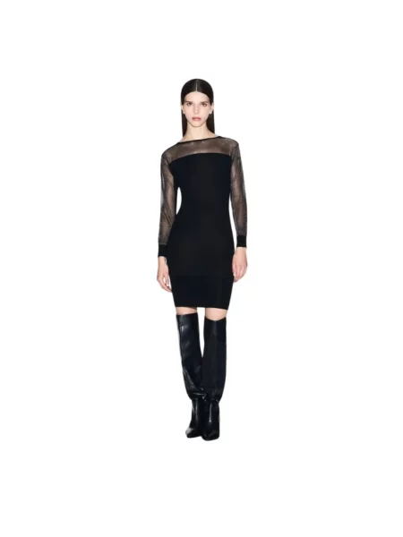 Sukienka Armani Exchange czarna