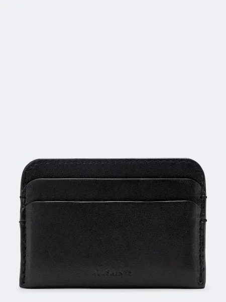 Portofel Allsaints din piele negru