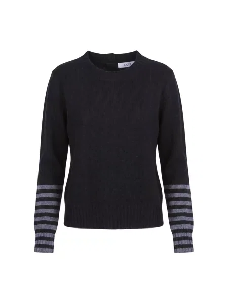 Dzianinowy sweter Jucca czarny