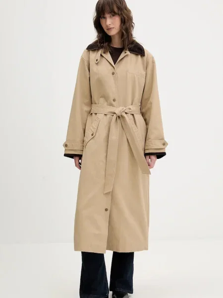 Abercrombie & Fitch palton bej