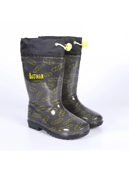 Cizme de cauciuc copii Batman gri