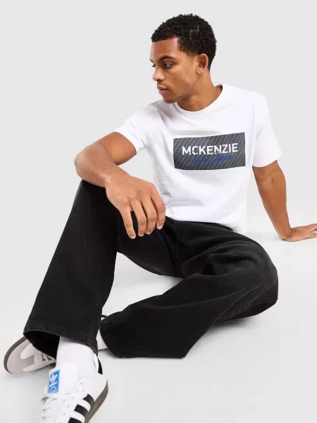 Mckenzie T-Shirt Levy biała