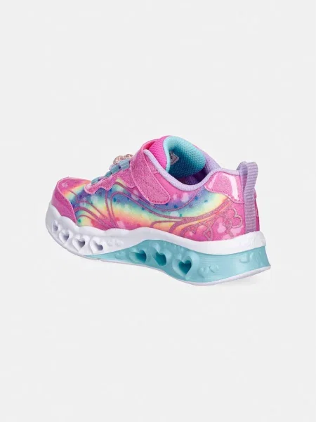 Skechers FLUTTER HEART LIGHTS GROOVY SWIRL gyerek sportcipő rózsaszín