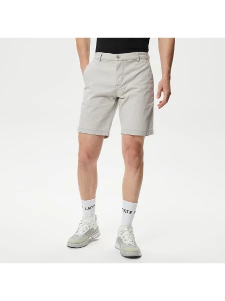 Lacoste Bermudy Lacoste szare