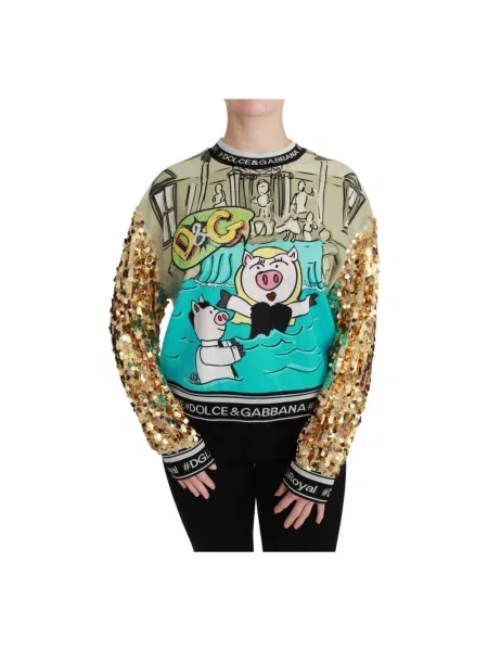 Lniana bluza Dolce And Gabbana