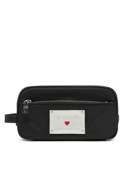 Козметична чанта Love Moschino черно