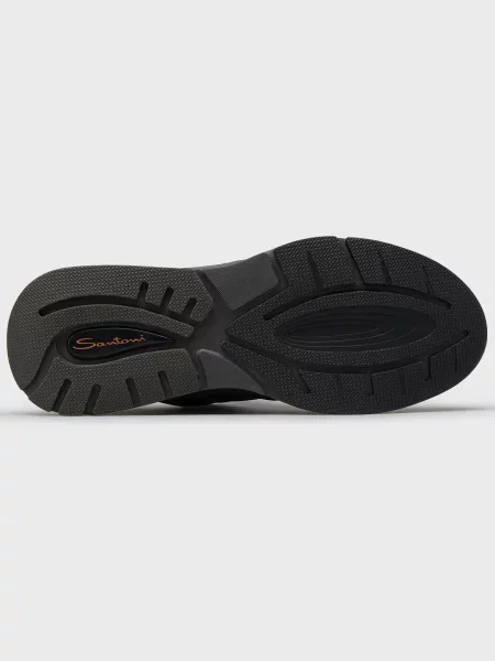 Кроссовки Santoni черные