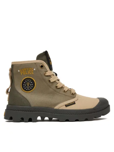 Треккинговые ботинки Palladium зеленые