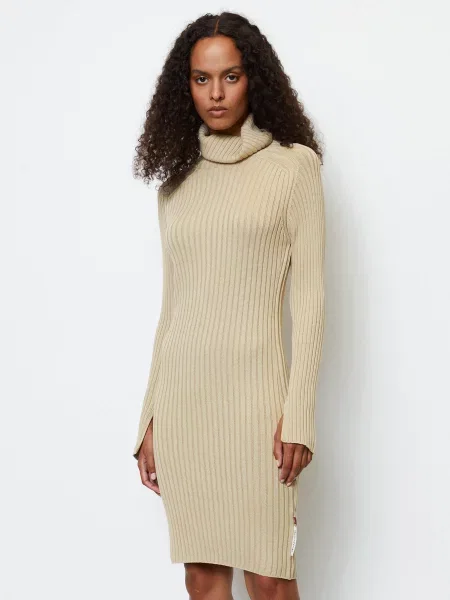 Marc O’Polo Сукня міді Без підкладки бежевий