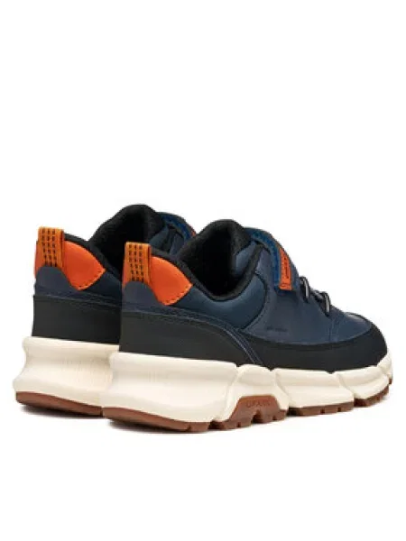 Sneakersy Geox J Flexyper Plus D Tmavomodrá