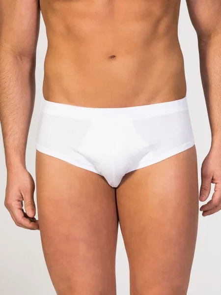 Zd ZERO DEFECTS Slip Track Organic Cotton' alb