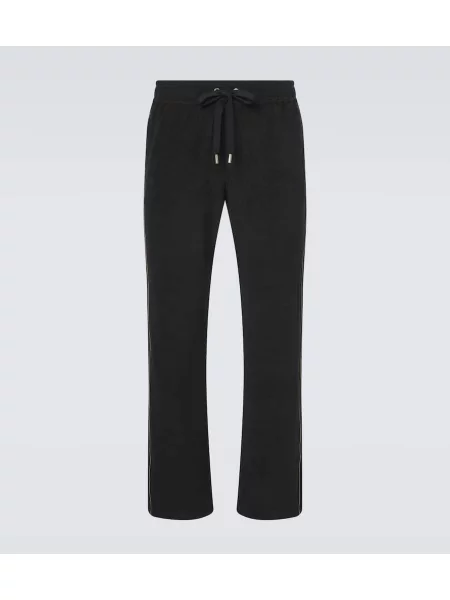 Športne hlače Dolce&gabbana črna