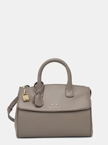 Torebka Armani Exchange beżowa