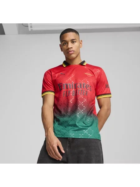 Replika koszulki AC MILAN × OFF-WHITE™ biała