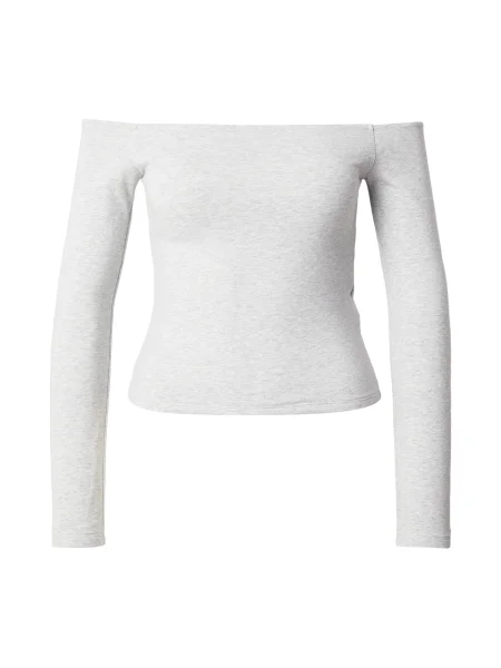 Abercrombie & Fitch Tričko světle šedá