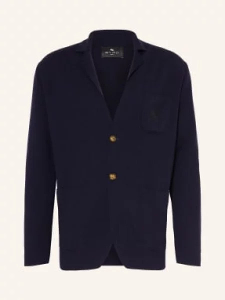 Etro Kardigan blau granatowy