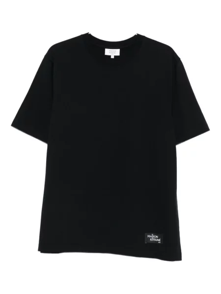 Tričko Maison Kitsuné černé