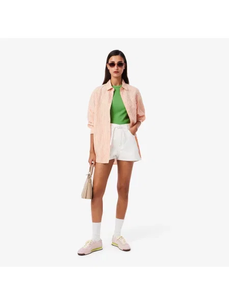 Кроссовки Lacoste розовые