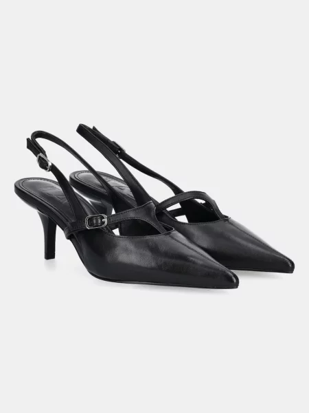 Pantofi cu toc Answear.lab din piele negru
