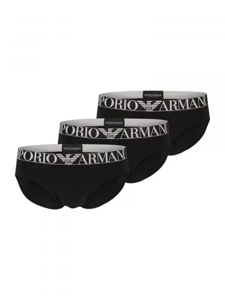 Emporio Armani Underwear Slipy čierna