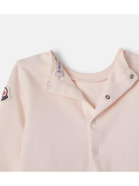 Gyerek sapka Moncler Enfant rózsaszín