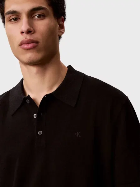 Поло Calvin Klein чорне