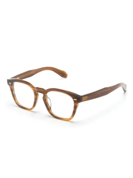 Saulės akiniai Oliver Peoples ruda