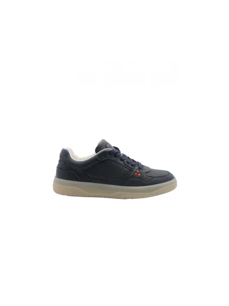 Sneakersy Peuterey skórzane niebieskie