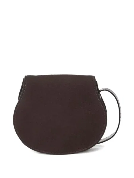 Geanta de piele Chloé Marcie din piele maro
