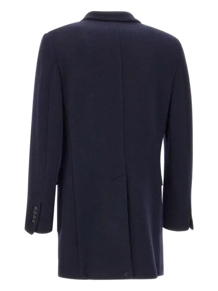 Palton Fay de lână albastru