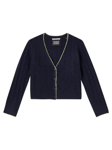 Gyerek kardigán Scotch & Soda kék