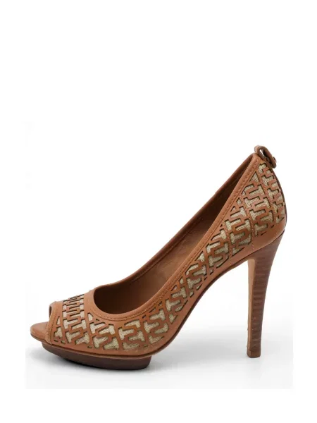 Pantofi cu toc Tory Burch maro