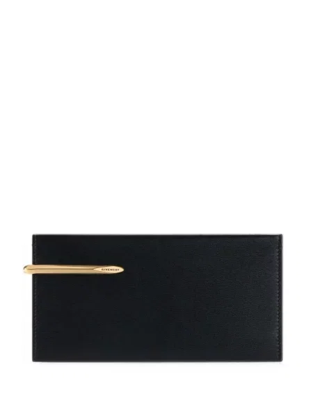 Lung portofel Givenchy din piele negru
