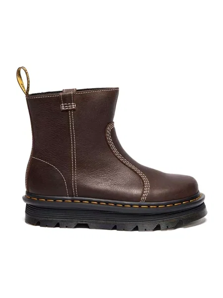 Botki Dr. Martens brązowe